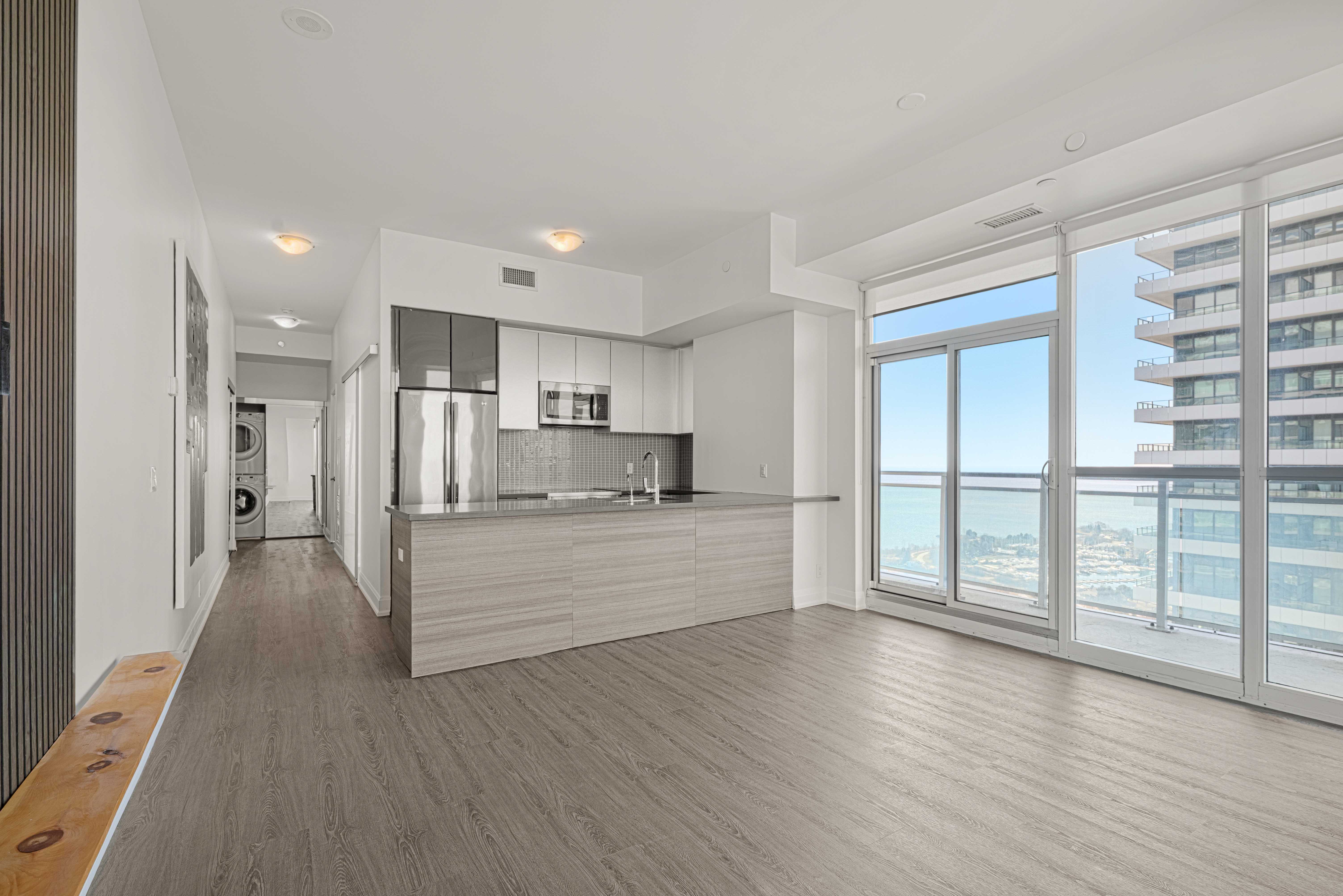 Open-plan hallway